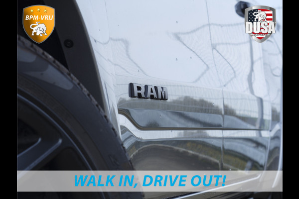 Dodge Ram 1500 | Laramie | Night | 3.0L I6 Hurricane | Crew Cab | 4X4 | | BPM-VRIJ | Niveau regeling | Passenger Display | Getoonde accessoires zijn verkrijgbaar tegen meerprijs