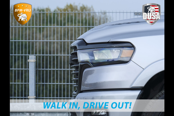 Dodge Ram 1500 | Laramie | Night | 3.0L I6 Hurricane | Crew Cab | 4X4 | | BPM-VRIJ | Niveau regeling | Passenger Display | Getoonde accessoires zijn verkrijgbaar tegen meerprijs
