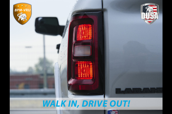 Dodge Ram 1500 | Laramie | Night | 3.0L I6 Hurricane | Crew Cab | 4X4 | | BPM-VRIJ | Niveau regeling | Passenger Display | Getoonde accessoires zijn verkrijgbaar tegen meerprijs