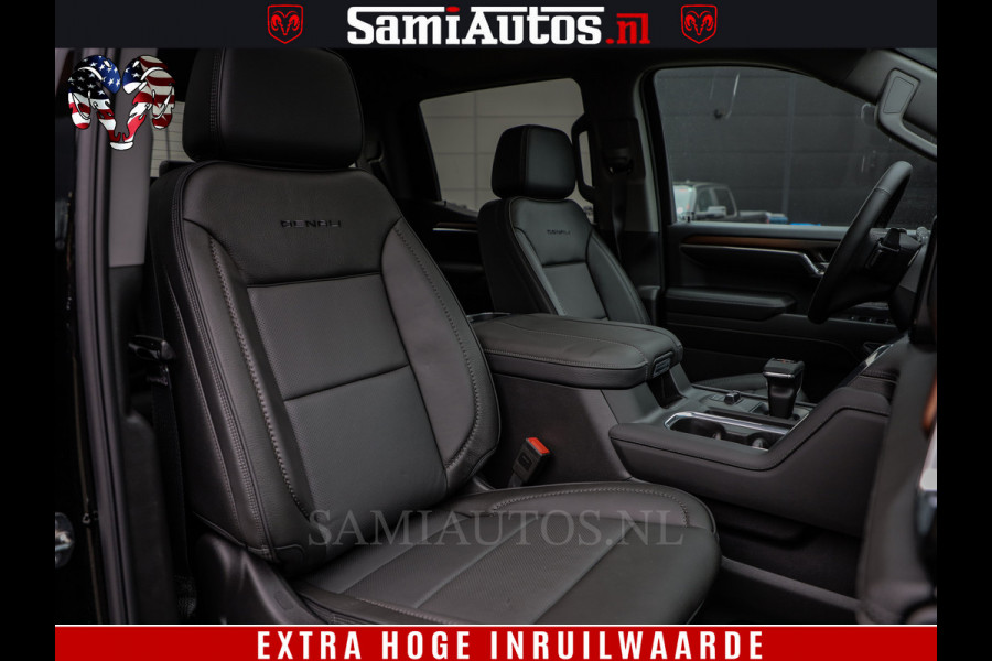 GMC Sierra DENALI 6.2 V8 426PK Full Option | De Meest Luxe Pick-Up in zijn Klasse | Comfortabele Dubbele Cabine met Royale 5 Zitplaatsen | BPM vrij | Nu Leverbaar uit Voorraad | Voorraad Nr 2561 - 4234