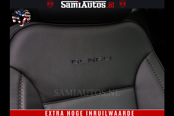 GMC Sierra DENALI 6.2 V8 426PK Full Option | De Meest Luxe Pick-Up in zijn Klasse | Comfortabele Dubbele Cabine met Royale 5 Zitplaatsen | BPM vrij | Nu Leverbaar uit Voorraad | Voorraad Nr 2561 - 4234