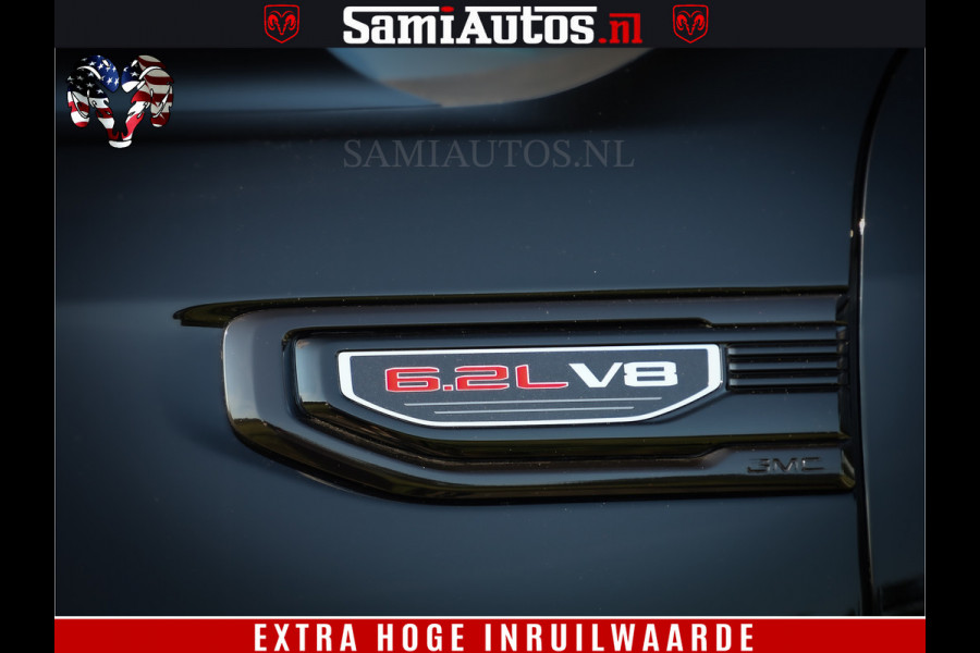 GMC Sierra DENALI 6.2 V8 426PK Full Option | De Meest Luxe Pick-Up in zijn Klasse | Comfortabele Dubbele Cabine met Royale 5 Zitplaatsen | BPM vrij | Nu Leverbaar uit Voorraad | Voorraad Nr 2561 - 4234