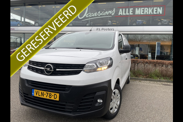 Opel Vivaro 2.0 CDTI L2H1 Edition 2 zitplaatsen voor - Airco - Cruise control - Parkeersensoren voor en achter - Apple carplay - Bluetooth - Tussenschot volledig - Zijschuifdeur rechts - Elektrische ramen voor - Centrale deur