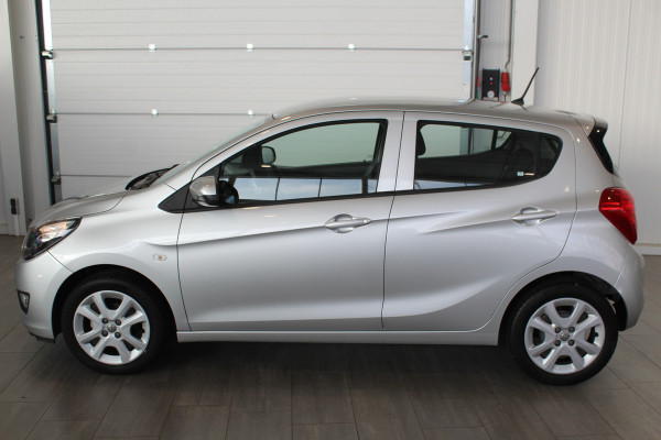 Opel KARL 1.0-75pk ecoFLEX Edition. Erg nette hoogzitter ! Slechts 59.000km ! Airco, parkeersensoren achter, cruise control, Bluetooth telefoonvoorbereidng, metallic lak etc.