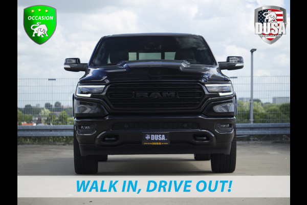 Dodge Ram | 1500 | Limited | 5.7 V8 | 4x4 | Crew Cab | Night Edition | HEMI | Panorama | Deksel | Full Nieuw binnen!