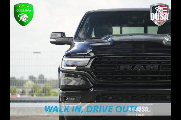 Dodge Ram | 1500 | Limited | 5.7 V8 | 4x4 | Crew Cab | Night Edition | HEMI | Panorama | Deksel | Full Nieuw binnen!