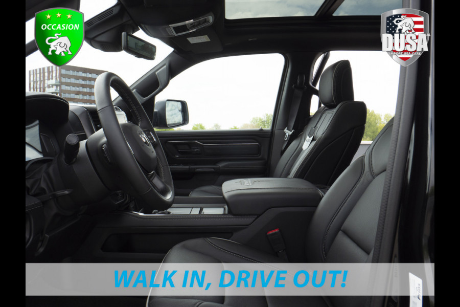 Dodge Ram | 1500 | Limited | 5.7 V8 | 4x4 | Crew Cab | Night Edition | HEMI | Panorama | Deksel | Full Nieuw binnen!