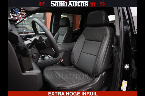 GMC Sierra Denali 6.2 V8 426PK | HUD | ALLE OPTIES | HEAD-UP | LANE ASSIST | 360 CAMERA | VIRTUAL COCKPIT | BLACK LEDER | DUBBELE CABINE | 5 PERSOONS | PICK UP | Voorraad Nr 2561 - 4234
