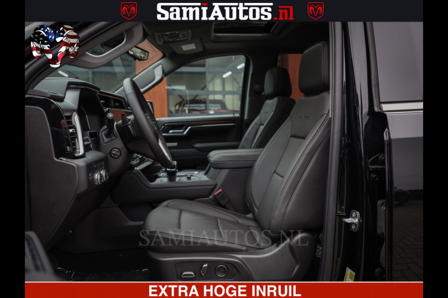 GMC Sierra Denali 6.2 V8 426PK | HUD | ALLE OPTIES | HEAD-UP | LANE ASSIST | 360 CAMERA | VIRTUAL COCKPIT | BLACK LEDER | DUBBELE CABINE | 5 PERSOONS | PICK UP | Voorraad Nr 2561 - 4234