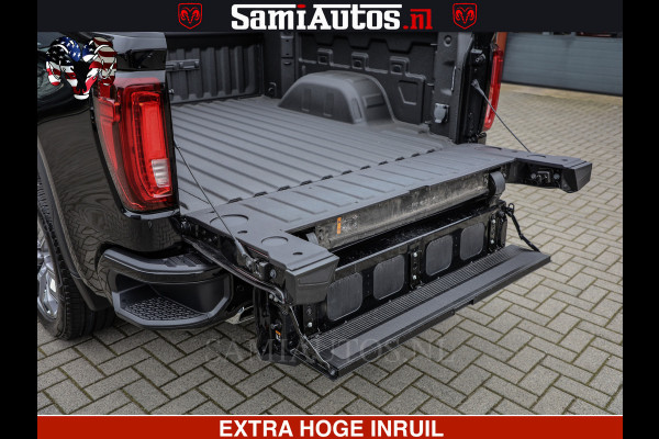 GMC Sierra Denali 6.2 V8 426PK | HUD | ALLE OPTIES | HEAD-UP | LANE ASSIST | 360 CAMERA | VIRTUAL COCKPIT | BLACK LEDER | DUBBELE CABINE | 5 PERSOONS | PICK UP | Voorraad Nr 2561 - 4234