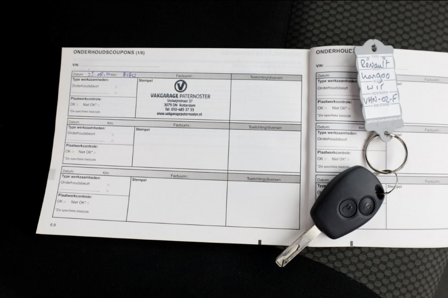 Renault Kangoo Z.E. Maxi 33kWh 100% Elektrisch Open Laadbak Koop Accu SOH 88% 11-2020