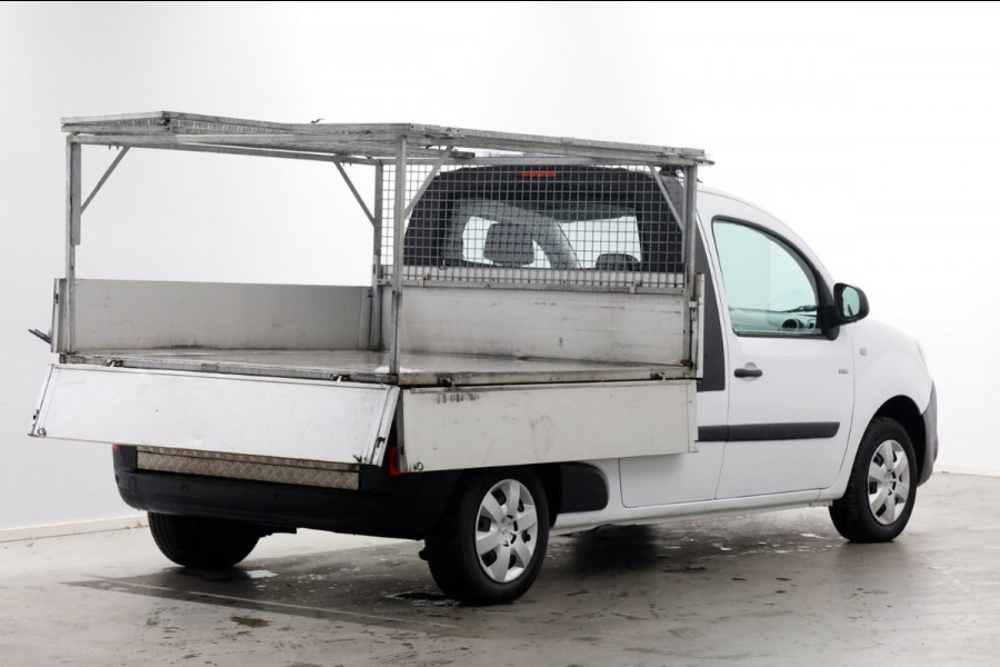 Renault Kangoo Z.E. Maxi 33kWh 100% Elektrisch Open Laadbak Koop Accu SOH 88% 11-2020