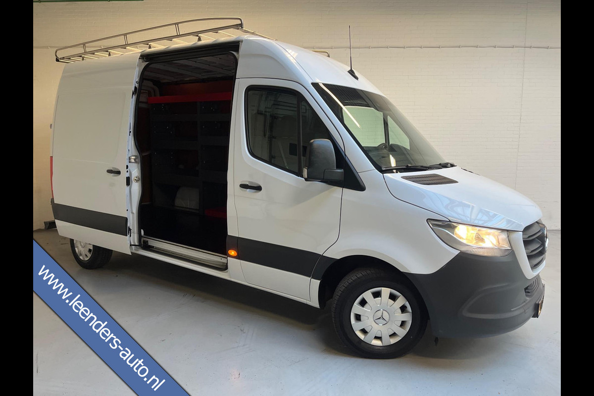 Mercedes-Benz Sprinter Automaat 211 2.2 CDI L2H2 3Persoons, Imperiaal + Trap, Kast, M-BUX, Trekhaak, RIJKLAARPRIJS! NETTE BUS!