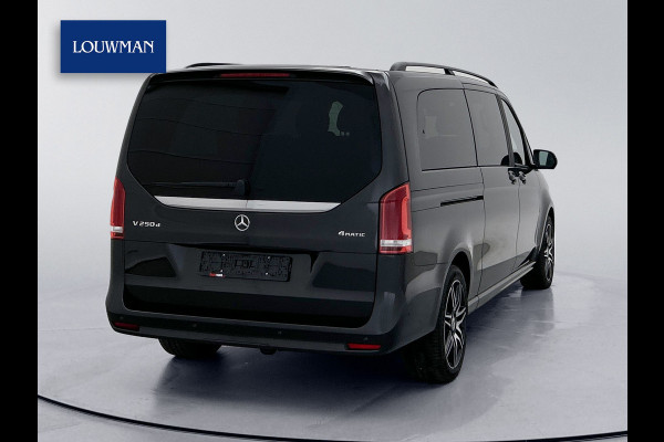 Mercedes-Benz V-Klasse 250d 4-MATIC L3 Amg-Line DC Elektrische schuifdeuren Distronic Burmester Dubbele cabine Trekhaak afneembaar 2500kg