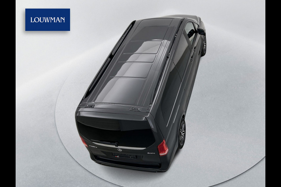 Mercedes-Benz V-Klasse 250d 4-MATIC L3 Amg-Line DC Elektrische schuifdeuren Distronic Burmester Dubbele cabine Trekhaak afneembaar 2500kg