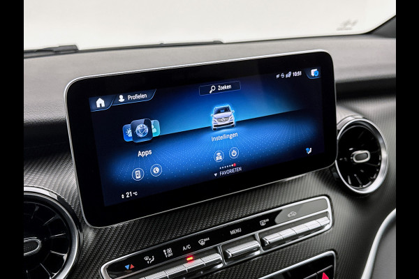 Mercedes-Benz V-Klasse 250d 4-MATIC L3 Amg-Line DC Elektrische schuifdeuren Distronic Burmester Dubbele cabine Trekhaak afneembaar 2500kg