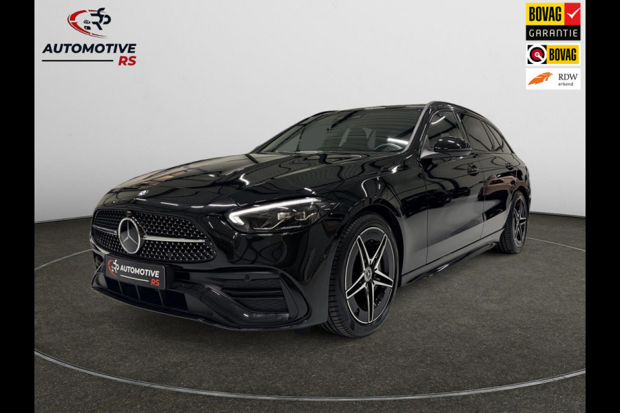 Mercedes-Benz C-Klasse Estate 180 AMG Line Trekhaak Navi Leer Camera Nightpack Ambient Elekt. achterklep PTS