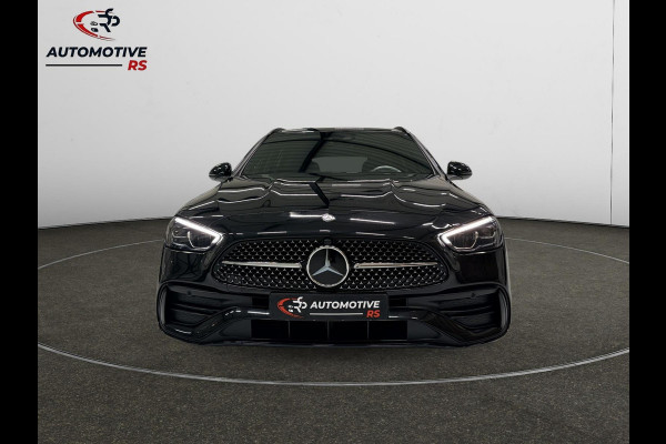 Mercedes-Benz C-Klasse Estate 180 AMG Line Trekhaak Navi Leer Camera Nightpack Ambient Elekt. achterklep PTS