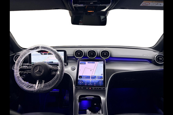 Mercedes-Benz C-Klasse Estate 180 AMG Line Trekhaak Navi Leer Camera Nightpack Ambient Elekt. achterklep PTS