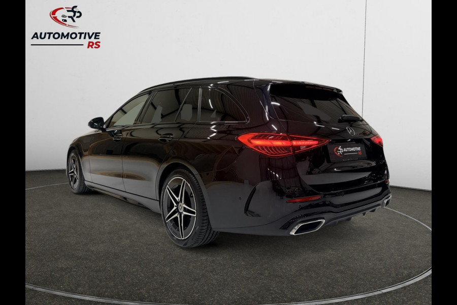 Mercedes-Benz C-Klasse Estate 180 AMG Line Trekhaak Navi Leer Camera Nightpack Ambient Elekt. achterklep PTS