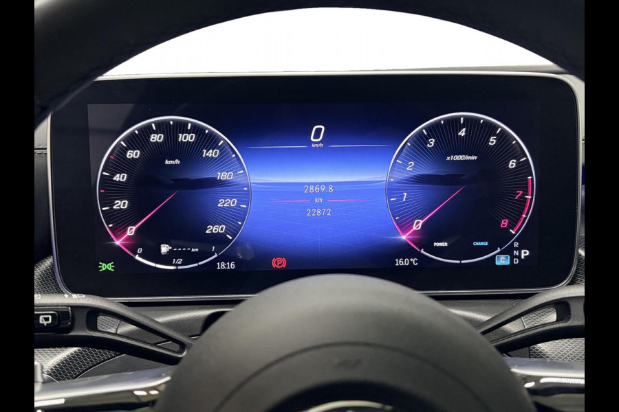 Mercedes-Benz C-Klasse Estate 180 AMG Line Trekhaak Navi Leer Camera Nightpack Ambient Elekt. achterklep PTS