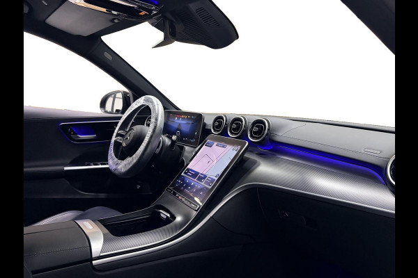 Mercedes-Benz C-Klasse Estate 180 AMG Line Trekhaak Navi Leer Camera Nightpack Ambient Elekt. achterklep PTS