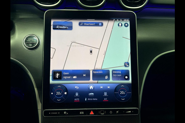 Mercedes-Benz C-Klasse Estate 180 AMG Line Trekhaak Navi Leer Camera Nightpack Ambient Elekt. achterklep PTS