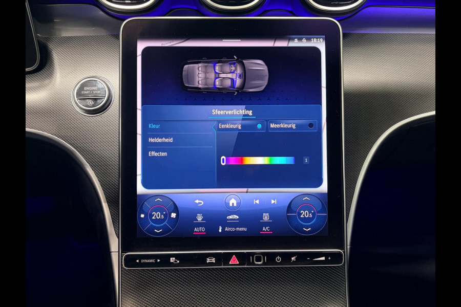 Mercedes-Benz C-Klasse Estate 180 AMG Line Trekhaak Navi Leer Camera Nightpack Ambient Elekt. achterklep PTS