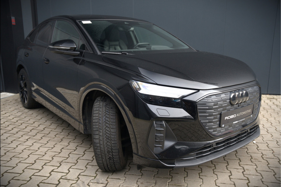 Audi Q4 Sportback e-tron 40 Launch edition Advanced Plus 77 kWh | S-Line | Sonos | Stoelverwarming | Adaptive Cruise Control | Camera | Apple Carplay | Navigatie | Keyless | RS Seats | Leer | Matrix LED |