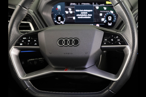 Audi Q4 e-tron 40 Launch edition S Competition 77 kWh 204 pk | SoH 97% | Navigatie | Warmtepomp | Parkeersensoren | Achteruitrijcamera | Stoelverwarming | S-Line |