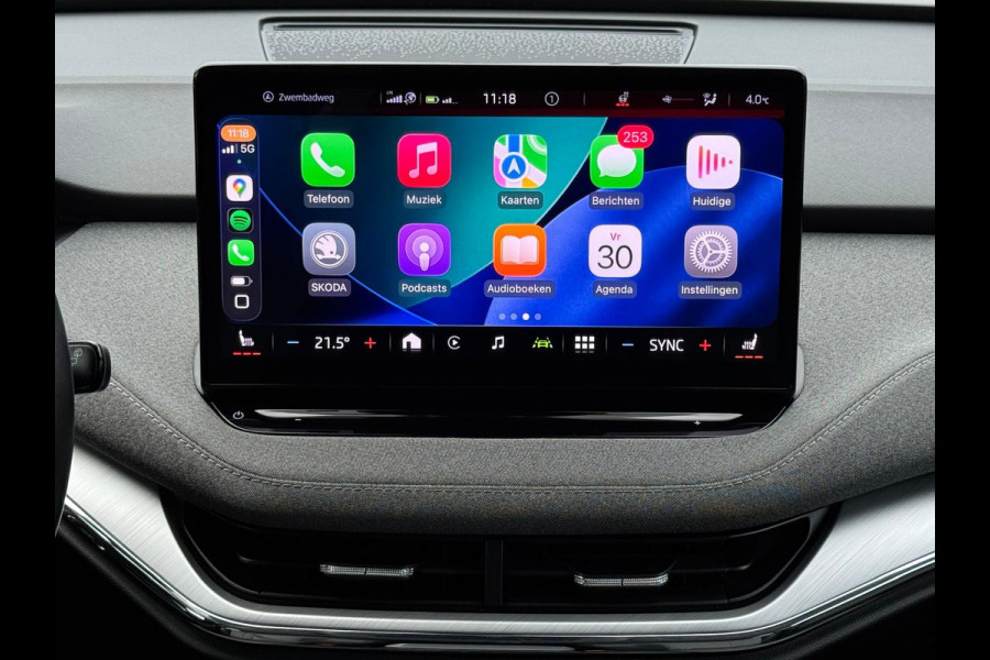 Škoda ENYAQ iV 80 Comfortline, electr. trekhaak, vele opties,soh 95 %, stoel verwarming , camera, 1 e eigenaar, NL auto met nap