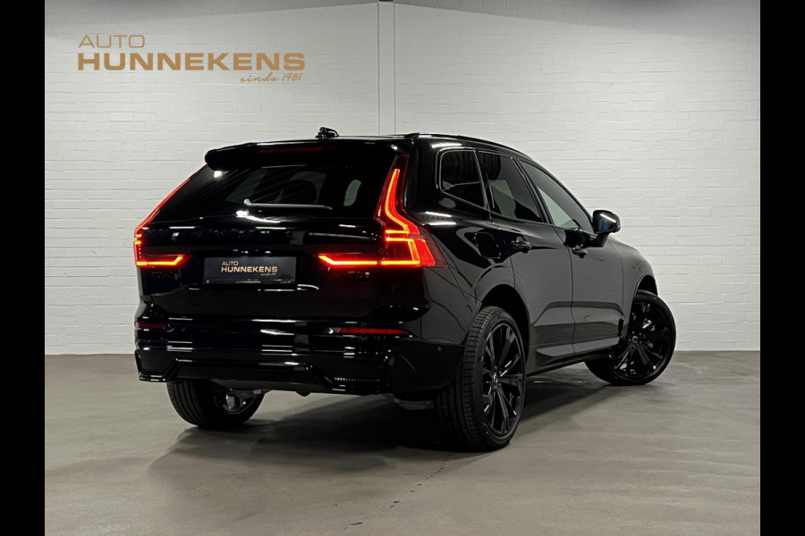 Volvo XC60 2.0 T8 Plug-in hybrid AWD Black Edition Luchtvering | Massage | Bowers & Wilkins | Adapt. Cruise | Open dak | Head-up | 360 camera | Stoelventilatie /-verwarming