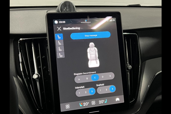 Volvo XC60 2.0 T8 Plug-in hybrid AWD Black Edition Luchtvering | Massage | Bowers & Wilkins | Adapt. Cruise | Open dak | Head-up | 360 camera | Stoelventilatie /-verwarming