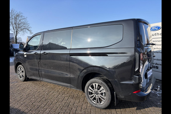 Ford Transit Custom 340 2.5 PHEV L2H1 Limited | SCI | 233pk | Kombi | Incl. BTW/BPM | Dubbele zijschuifdeur | Privacy Glass | Inklapbare trekhaak | 17 inch lichtmetalen velgen | Driver Assistance Pack Premium | Verwarmbaar stuurwiel