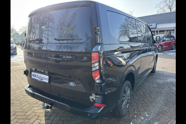 Ford Transit Custom 340 2.5 PHEV L2H1 Limited | SCI | 233pk | Kombi | Incl. BTW/BPM | Dubbele zijschuifdeur | Privacy Glass | Inklapbare trekhaak | 17 inch lichtmetalen velgen | Driver Assistance Pack Premium | Verwarmbaar stuurwiel