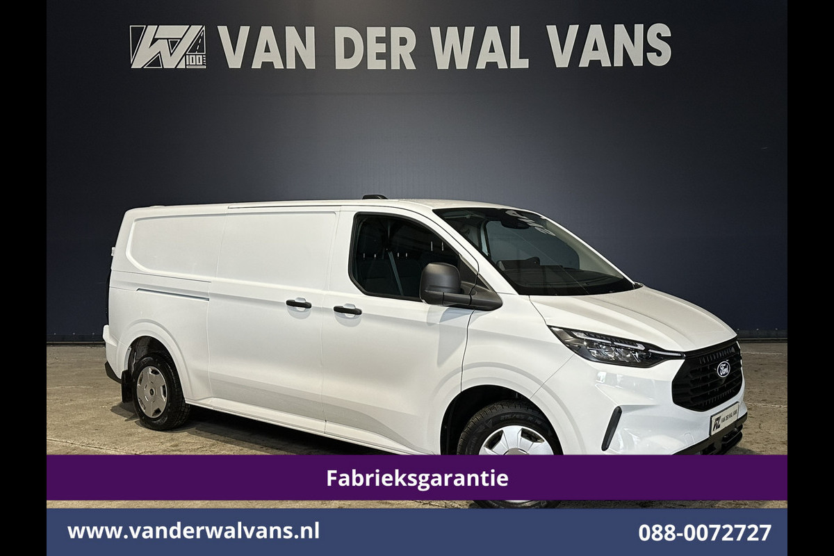 Ford Transit Custom 2.0 TDCI 136pk L2H1 Fabrieksgarantie Euro6 Airco | Camera | Apple Carplay | LED | Cruisecontrol Android Auto, Parkeersensoren, Verwarmde voorruit, Bijrijdersbank