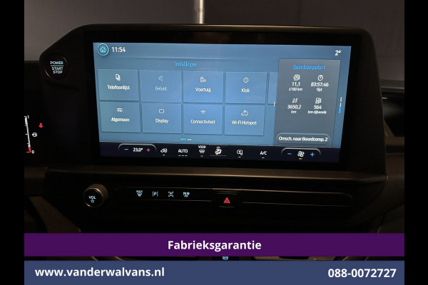 Ford Transit Custom 2.0 TDCI 136pk L2H1 Fabrieksgarantie Euro6 Airco | Camera | Apple Carplay | LED | Cruisecontrol Android Auto, Parkeersensoren, Verwarmde voorruit, Bijrijdersbank