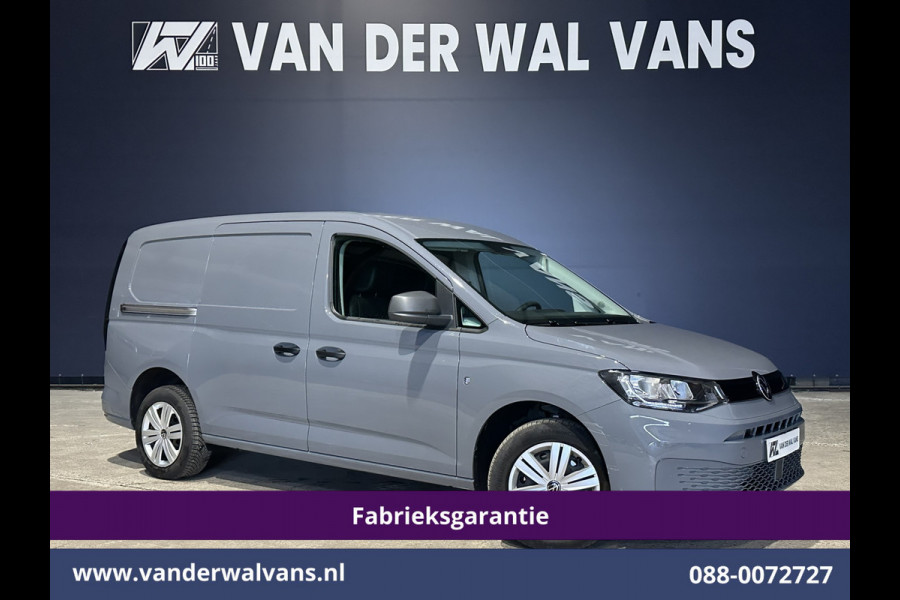 Volkswagen Caddy Cargo Maxi 1.5 TSI 115pk Benzine motor L2H1 Fabrieksgarantie Euro6 Airco | Camera | Apple Carplay | Bumper in de kleur Android Auto, Zijdeur