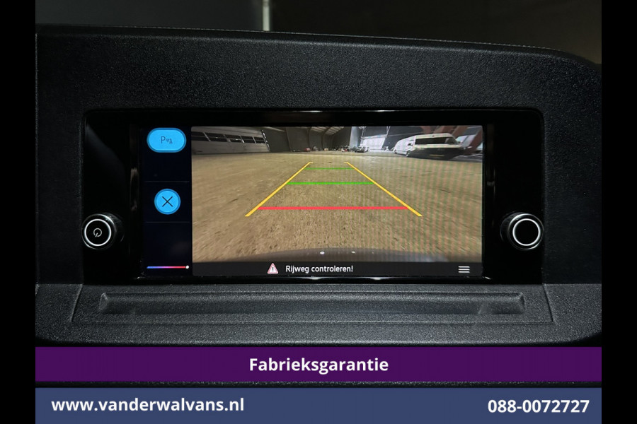 Volkswagen Caddy Cargo Maxi 1.5 TSI 115pk Benzine motor L2H1 Fabrieksgarantie Euro6 Airco | Camera | Apple Carplay | Bumper in de kleur Android Auto, Zijdeur