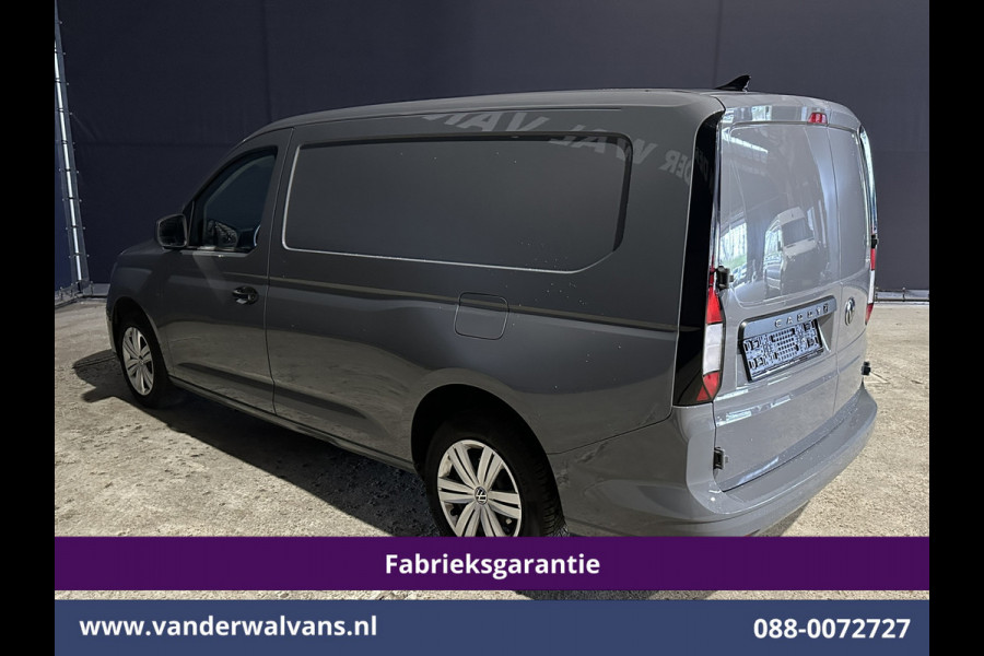 Volkswagen Caddy Cargo Maxi 1.5 TSI 115pk Benzine motor L2H1 Fabrieksgarantie Euro6 Airco | Camera | Apple Carplay | Bumper in de kleur Android Auto, Zijdeur