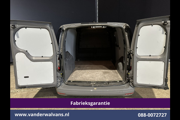 Volkswagen Caddy Cargo Maxi 1.5 TSI 115pk Benzine motor L2H1 Fabrieksgarantie Euro6 Airco | Camera | Apple Carplay | Bumper in de kleur Android Auto, Zijdeur