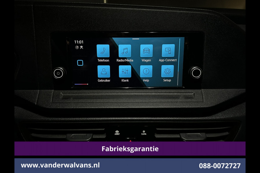 Volkswagen Caddy Cargo Maxi 1.5 TSI 115pk Benzine motor L2H1 Fabrieksgarantie Euro6 Airco | Camera | Apple Carplay | Bumper in de kleur Android Auto, Zijdeur