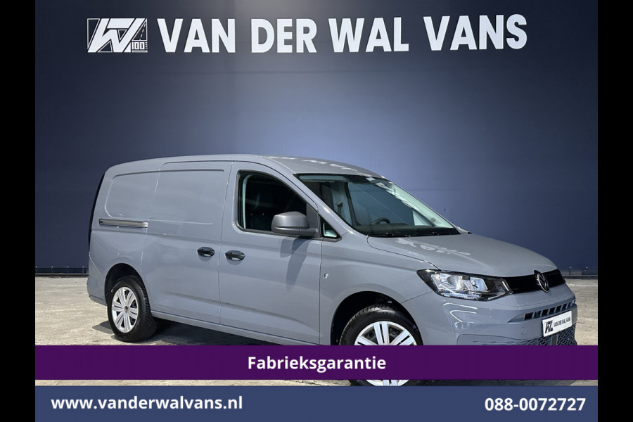 Volkswagen Caddy Cargo Maxi 1.5 TSI 115pk Benzine motor L2H1 Fabrieksgarantie Euro6 Airco | Camera | Apple Carplay | Bumper in de kleur Android Auto, Zijdeur
