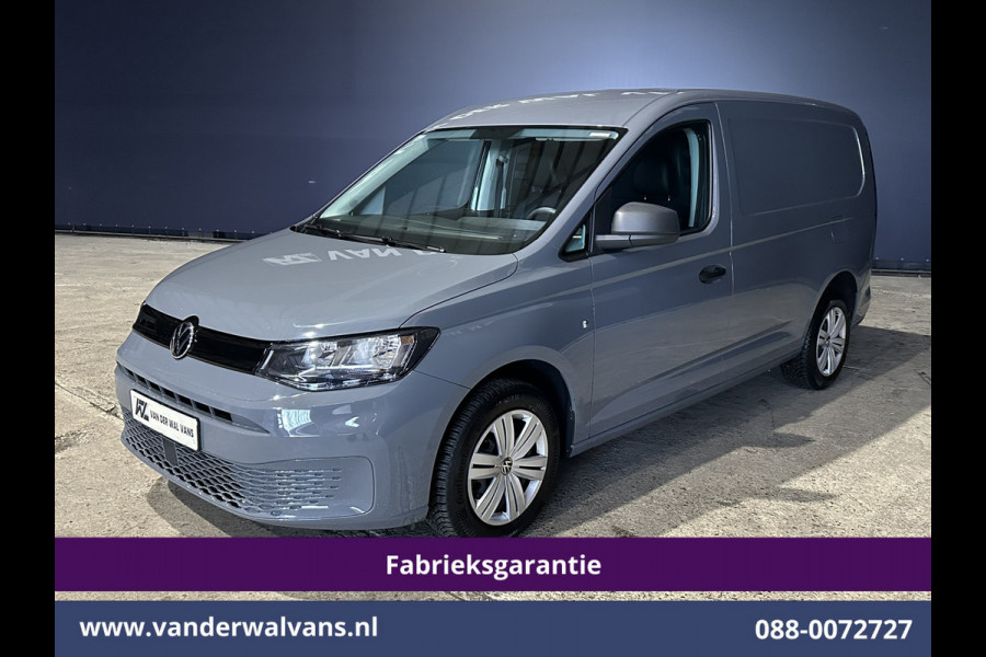 Volkswagen Caddy Cargo Maxi 1.5 TSI 115pk Benzine motor L2H1 Fabrieksgarantie Euro6 Airco | Camera | Apple Carplay | Bumper in de kleur Android Auto, Zijdeur