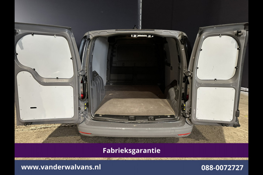 Volkswagen Caddy Cargo Maxi 1.5 TSI 115pk Benzine motor L2H1 Fabrieksgarantie Euro6 Airco | Camera | Apple Carplay | Bumper in de kleur Android Auto, Zijdeur