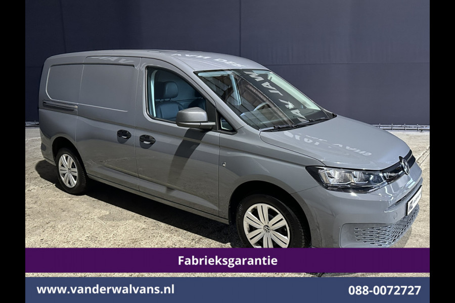 Volkswagen Caddy Cargo Maxi 1.5 TSI 115pk Benzine motor L2H1 Fabrieksgarantie Euro6 Airco | Camera | Apple Carplay | Bumper in de kleur Android Auto, Zijdeur