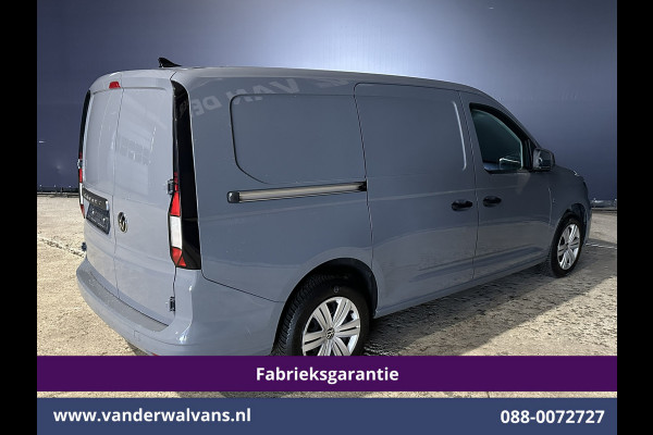 Volkswagen Caddy Cargo Maxi 1.5 TSI 115pk Benzine motor L2H1 Fabrieksgarantie Euro6 Airco | Camera | Apple Carplay | Bumper in de kleur Android Auto, Zijdeur