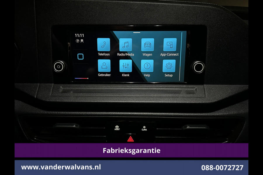Volkswagen Caddy Cargo Maxi 1.5 TSI 115pk Benzine motor L2H1 Fabrieksgarantie Euro6 Airco | Camera | Apple Carplay | Bumper in de kleur Android Auto, Zijdeur