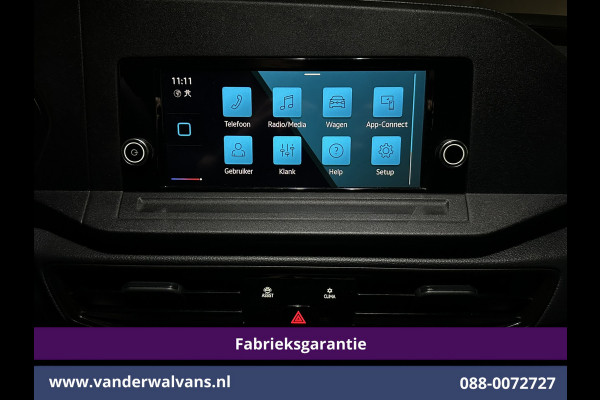 Volkswagen Caddy Cargo Maxi 1.5 TSI 115pk Benzine motor L2H1 Fabrieksgarantie Euro6 Airco | Camera | Apple Carplay | Bumper in de kleur Android Auto, Zijdeur
