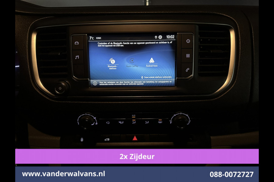 Toyota ProAce Worker 2.0 D-4D 145pk L3H1 Inrichting Euro6 Airco | 2x zijdeur | Apple Carplay | Cruisecontrol | Sidebars Android Auto, Parkeersensoren, Bijrijdersbank